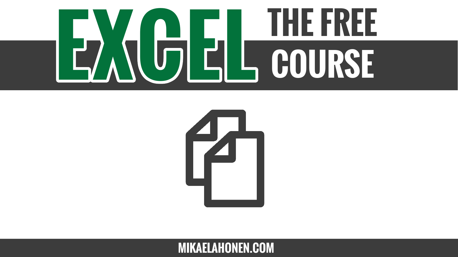 Back to Excel course main page
Copy and paste in Excel Contrary to what you might think copy and paste functionality is one of the key skills in your Excel toolbox.