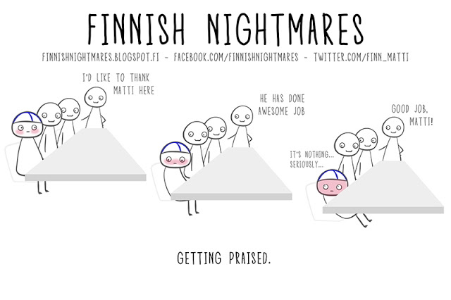 Menestyminen on tabu Suomessa. Kreditit kuvasta: https://finnishnightmares.blogspot.com/