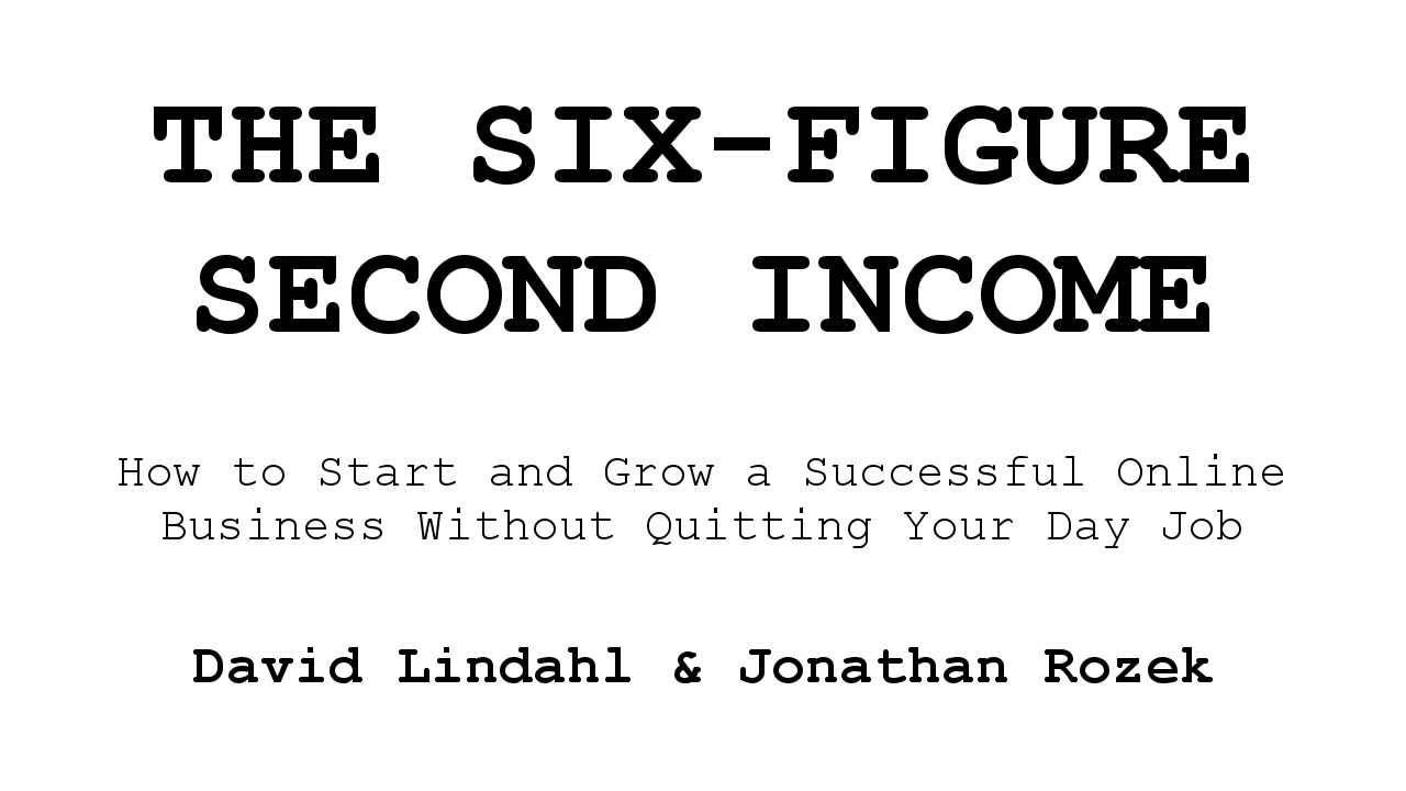 Six figure second income kirja arvio