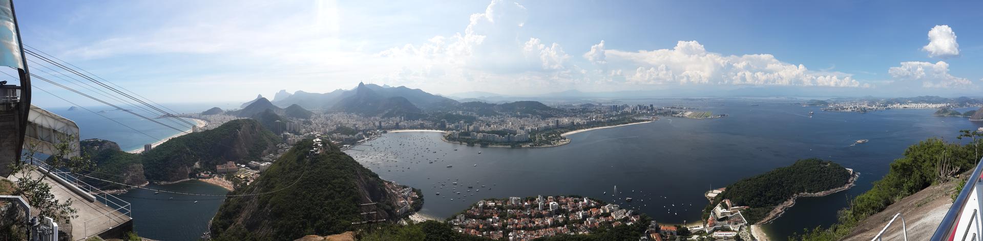 Sugarloaf Mountain Panorama - Rio de Janeiro.